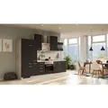 Produktbild: Flex-Well Exclusiv Küchenzeile Lara 310 cm Anthrazit - San Remo Eiche