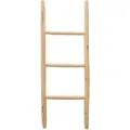 Produktbild: Dekoleiter Manoni 92cm – Handgefertigte Deko-Leiter aus Holz Natur