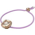 Produktbild: Swarovski Dulcis Armband, Violettes Kordel-Armband mit Rosé Vergoldetem Anhänger und Kristall