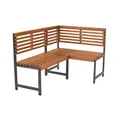 Produktbild: MERXX Eckbank, BxHxL: 140 x 91 x 100 cm, max. Belastung 240 kg - grau