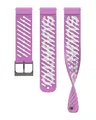 Produktbild: SUUNTO 22 ATH5 Silikon Armband Kompatibel Race, Vertical, 9 Peak Pro, 9 Peak, 5 Peak, Watch Strap Weiches Silikon Ersatzband 22mm Orchid Purple S+M