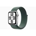 Produktbild: Apple Watch SE GPS 44 mm Aluminiumgehäuse Polarstern Sport Loop Seegrün