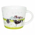 Produktbild: Könitz Becher Farm Animals - Cow, Tasse, Kaffeebecher, Porzellan, Bunt, 420 ml