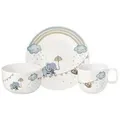 Produktbild: Villeroy & Boch Kindergeschirrset Walk Elephant, Mehrfarbig, Weiß, Hellgrün, Pastellblau, Keramik, 3-teilig, Elefant, 13.5x24x26.5 cm, lebensmittelecht, schadstofffrei, Füttern, Kindergeschirr