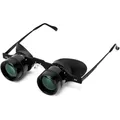 Produktbild: Professionelle Freihändige Fernglasbrille zum Angeln, Vogelbeobachtung, Sport, Konzerte, Theater, Oper, Fernsehen, Sight Seeing, Freihändige Opernbrille für Erwachsene (Grünfilmoptik) - Upgraded