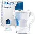 Produktbild: BRITA Wasserfilter-Kanne Marella | 2,4l | Maxtra Pro Kartusche | Kalkreduzierung | Weiß
