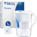 Produktbild: Brita Wasserfilterkanne Filter Marella Weiß Filterkartusche Maxtra - Wie Neu