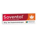 Produktbild: Soventol® Hydrocortisonacetat 0,25% Cremogel bei Hautentzündungen · 20 g · PZN 1