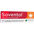 Produktbild: SOVENTOL Hydrocortisonacetat 0,25% Creme 20 g PZN 10714373