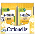 Produktbild: Cottonelle Feuchtes Toilettenpapier Natürlich Pflegend 20 x 12 Tücher