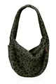 Produktbild: REISENTHEL® Umhängetasche MOONBAG, Olivgrün, Schwarz, Polyester, Teddystoff, 24 Liter, B 48 x H 33 x T 14 cm
