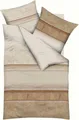 Produktbild: Kaeppel Biber Bettwäsche Radiance Streifen Braun 135x200 cm + 80x80 cm
