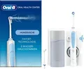 Produktbild: Oral-B Munddusche OxyJet JAS23 | Micro-Luftblasen-Technologie | 5 Wasserdruckstufen | Rotationsstrahl | weiß/blau
