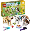 Produktbild: LEGO 31137 Creator 3-in-1 Niedliche Hunde Set mit Dackel-, Mops, Kinder Hund