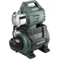 Produktbild: Metabo Hauswasserwerk HWW 4500/25 Inox – 600972000 – Nennaufnahmeleistung: 1300 W – Max. Fördermenge: 4500 l/h – Ideal für 1-3 Regner – Max. Förderhöhe: 48 m – 4,8 bar