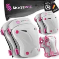 Produktbild: Schoner Set Kinder Inliner Protektoren Knieschoner Skate & Schlittschuhe Kinder