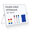 Produktbild: Whiteboard Magnetisch Abwischbar Whiteboard Klein Beidseitige Verwendung Whit...