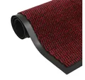 Produktbild: vidaXL Fußmatte, Schmutzfangmatten 2 Stk. Rechteckig Getuftet 40x60 cm Rot