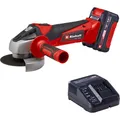 Produktbild: EINHELL Power X-Change Akku-Winkelschleifer TC-AG 18/115 Li Kit, 18Volt, rot