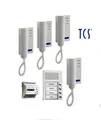 Produktbild: TCS Türsprechanlage Set 4 Wohneinheiten 2-Draht Sprechanlage PPA04-EN/02