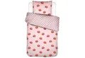 Produktbild: Essenza Bettwäsche Kiss my Sass, Perkal, 2 teilig, Küsschen, Herzen, Punkte