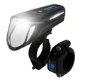Produktbild: FISCHER Fahrrad-LED-Frontleuchte mit Fernlicht, 100 Lux