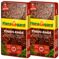 Produktbild: FLORAGARD Pinienrinde, 2 x 60 Liter, mittel - braun