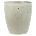Produktbild: Ib Laursen Tasse Kaffeetasse Kaffeebecher Becher ohne Henkel Sand Dunes Höhe: 9 cm, Durchmesser: 8 cm Steingut creme beige