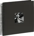 Produktbild: Spiralalbum Fine Art schwarz 36x32 cm