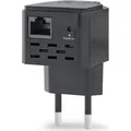 Produktbild: Gembird WNP-RP300-03-BK Bridge & Repeater Netzwerk-Repeater (300 Mbit/s) (WNP-RP300-03-BK)