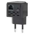 Produktbild: Gembird WNP-RP300-03-BK Bridge & Repeater Netzwerk-Repeater (300 Mbit/s) (WNP-RP300-03-BK)