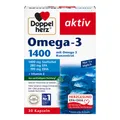 Produktbild: Doppelherz Omega-3 1400 mit Omega-3-Konzentrat 30 Kapseln