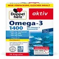 Produktbild: Doppelherz Omega-3 1400 mit Omega-3-Konzentrat 30 Kapseln