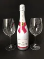 Produktbild: Moet Chandon Ice Imperial Rose Champagner 0,75l 12% Vol + 2 Ice Glas Gläser