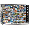 Produktbild: eurographics Puzzle - Sehenswürdigkeiten der Welt - 2000 Teile 300926