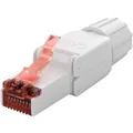 Produktbild: Goobay CAT 6 feldkonfektionierbarer RJ45-Stecker, UTP ungeschirmt (Netzwerkkabel Stecker) (65942)