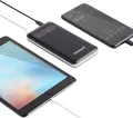 Produktbild: Intenso Powerbank PD10000 - Powerbank - 10000 mAh - 3 A - Quick Charge 3.0 (USB-C) - auf Kabel: USB-C - Schwarz (7332330)