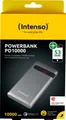 Produktbild: Intenso Akku Powerbank, 10.000mAh, PD10000, anthrazit 1× USB-A QC, 1× USB-C PD3.0, Retail 7332330