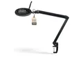 Produktbild: Lumeno Lupenlampe 721X LED Lupenleuchte CRI>90 mit Tischklemme und 127 mm Echtglaslinse, LED fest integriert, Kaltweiß, 6500 K, LED Leuchte