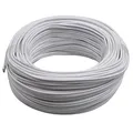 Produktbild: Zwillingsleitung XYFAZ-H 2x0,75mm2, 25m-Ring, weiß
