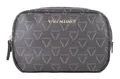 Produktbild: VALENTINO Lady Re Soft Cosmetic Case Kulturbeutel Nero / Multicolor schwarz grau