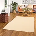 Produktbild: In & Outdoor Teppich Flachgewebe Natur Valencia Honig Mix, Größe:80x150 cm