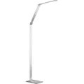 Produktbild: Fischer & Honsel LED-Stehlampe Geri Alu, Eisen, Stahl Metall Grau Alu