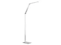Produktbild: Fischer & Honsel Stehleuchte Geri 1x LED 11,0 Watt, aluminiumfarben, 4 Stufen CCT, 4 Stufen Dimmer,45840, 36 x 17 x 133 cm (LxBxH), aluminium natur