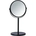 Produktbild: Kosmetik-standspiegel Assisi Ø 17 Cm Schwarz, Schwarz, Stahl Schwarz - Schwarz - Wenko