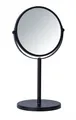Produktbild: WENKO Kosmetik-Standspiegel Assisi Ø 17 cm Schwarz