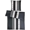 Produktbild: Joop! Bettwäsche Ornament Stripes 4022-999 schwarz - 155x220cm + 80x80cm