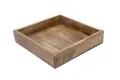 Produktbild: Mango Holz Servier Tablett quadratisch - 25 cm