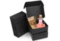 Produktbild: Kurtzy Geschenkbox Schwarze Geschenkboxen (20 Stück) - 12x12x5cm Kartonboxen (1 St)
