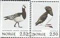 Produktbild: Prophila Collection Norwegen 883-884 (kompl.Ausg.) postfrisch ** MNH 1983 Vögel (Briefmarken für Sammler) Vögel
